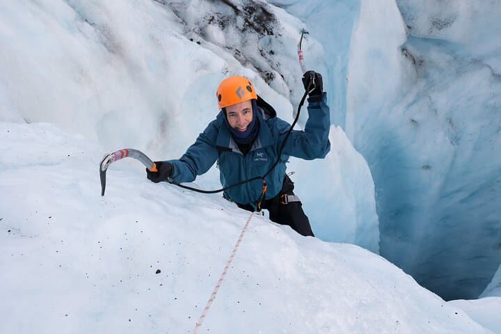 Winter Ice Cave + Climbing Private Photoshoot - 20 Shot Package 5