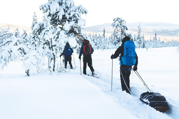 Ski Touring and Winter Fun in Fulufjallet Mountain Plateau 2